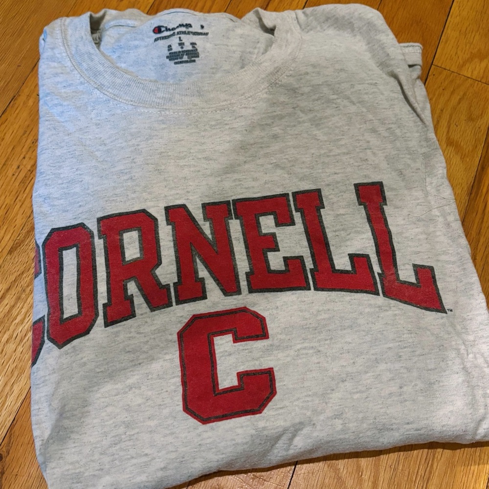 Cornell University Gray Long Sleeve Shirt